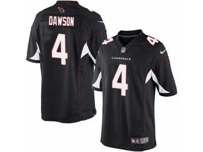 Men's Nike Arizona Cardinals #4 Phil Dawson Limited Black Alternate NFL Jersey