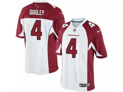 Men's Nike Arizona Cardinals #4 Ryan Quigley Limited White NFL Jersey