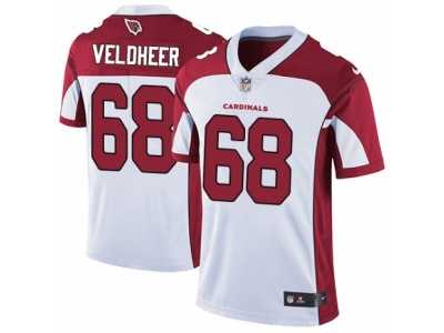 Men\'s Nike Arizona Cardinals #68 Jared Veldheer Vapor Untouchable Limited White NFL Jersey