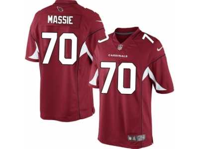 Men's Nike Arizona Cardinals #70 Bobby Massie Limited Red Team Color NFL Jersey