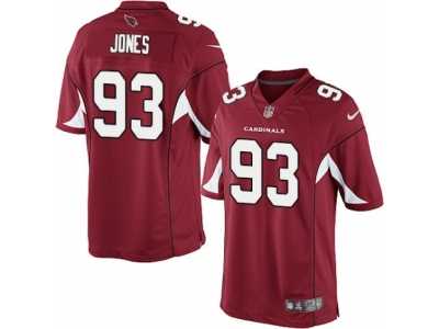 Men's Nike Arizona Cardinals #93 Jarvis Jones Limited Red Team Color NFL Jersey