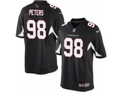 Men's Nike Arizona Cardinals #98 Corey Peters Limited Black Alternate NFL Jersey