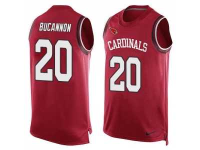 Nike Arizona Cardinals #20 Deone Bucannon Red Team Color Men's Stitched NFL Limited Tank Top Jersey