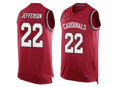 Nike Arizona Cardinals #22 Tony Jefferson Red Team Color Men's Stitched NFL Limited Tank Top Jersey