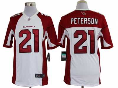 Nike NFL Arizona Cardinals #21 Patrick Peterson White Jerseys(Limited)