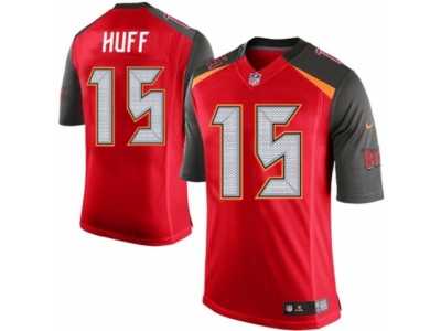 Men\'s Nike Tampa Bay Buccaneers #15 Josh Huff Limited Red Team Color NFL Jersey