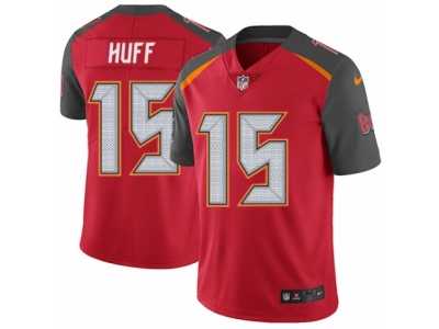 Men's Nike Tampa Bay Buccaneers #15 Josh Huff Vapor Untouchable Limited Red Team Color NFL Jersey
