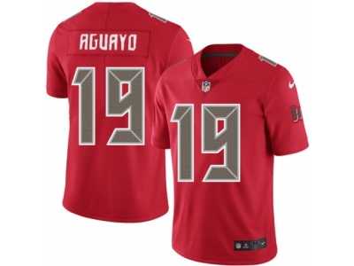 Men's Nike Tampa Bay Buccaneers #19 Roberto Aguayo Limited Red Rush NFL Jersey
