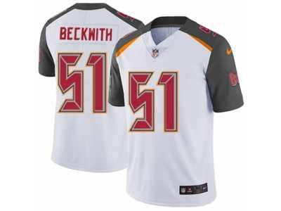 Men's Nike Tampa Bay Buccaneers #51 Kendell Beckwith Vapor Untouchable Limited White NFL Jersey