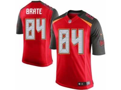 Men's Nike Tampa Bay Buccaneers #84 Cameron Brate Limited Red Team Color NFL Jersey