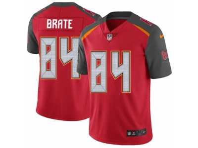 Men's Nike Tampa Bay Buccaneers #84 Cameron Brate Vapor Untouchable Limited Red Team Color NFL Jersey