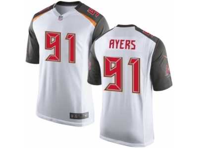 Men's Nike Tampa Bay Buccaneers #91 Robert Ayers Limited White NFL Jersey