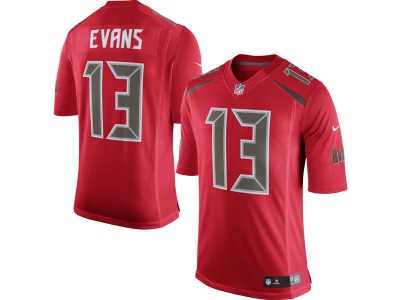Men's Tampa Bay Buccaneers #13 Mike Evans Red Color Rush Limited Jersey