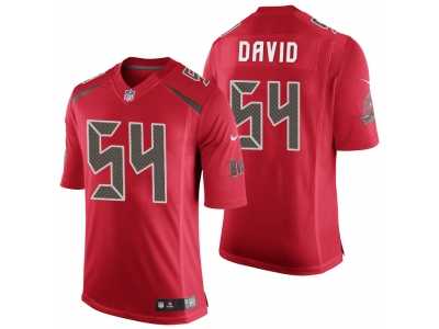 Men's Tampa Bay Buccaneers #54 Lavonte David Red Color Rush Limited Jersey