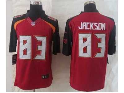 Nike tampa bay buccaneers #83 jackson red jerseys[limited 2014 new]