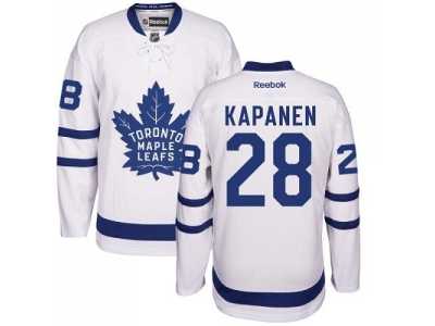 Youth Toronto Maple Leafs #28 Kasperi Kapanen White Road Stitched NHL Jersey