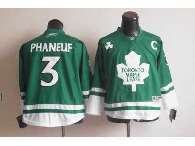 youth nhl jerseys toronto maple leafs #3 phaneuf green