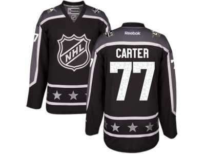 Youth Reebok Los Angeles Kings #77 Jeff Carter Authentic Black Pacific Division 2017 All-Star NHL Jersey