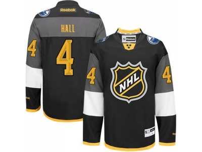 Edmonton Oilers #4 Taylor Hall Black 2016 All Star Stitched NHL Jersey