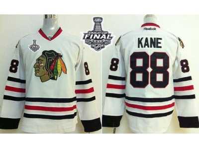 NHL Youth Blackhawks #88 Patrick Kane White 2015 Stanley Cup Stitched Jerseys
