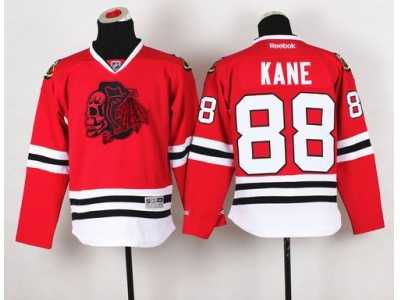 NHL Youth Chicago Blackhawks #88 Patrick Kane Red(Red Skull) Stitched