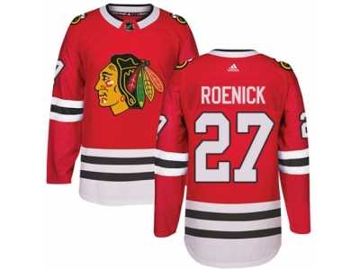 Youth Adidas Chicago Blackhawks #27 Jeremy Roenick Premier Red Home NHL Jersey