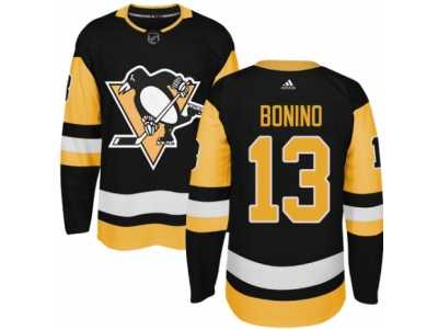 Youth Adidas Pittsburgh Penguins #13 Nick Bonino Premier Black Home NHL Jersey
