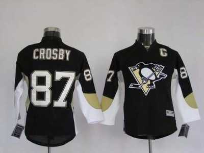 youth nhl pittsburgh penguins #87 crosby black