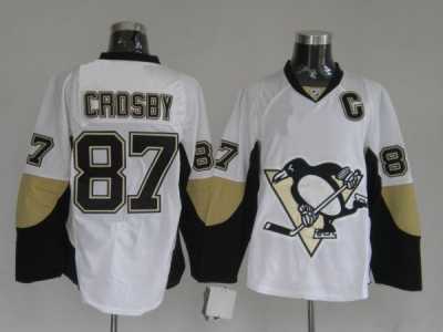 youth nhl pittsburgh penguins #87 crosby white
