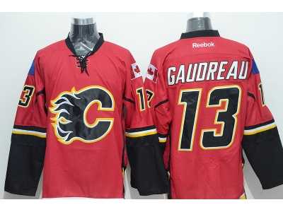 NHL Calgary Flames #13 Gaudreau red Jerseys