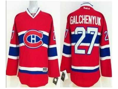 Youth nhl jerseys montreal canadiens #27 galchenyuk red