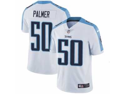 Men's Nike Tennessee Titans #50 Nate Palmer Vapor Untouchable Limited White NFL Jersey