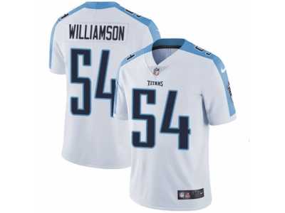 Men's Nike Tennessee Titans #54 Avery Williamson Vapor Untouchable Limited White NFL Jersey