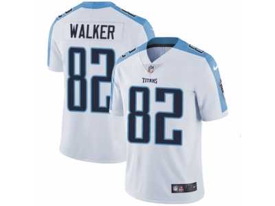 Men's Nike Tennessee Titans #82 Delanie Walker Vapor Untouchable Limited White NFL Jersey