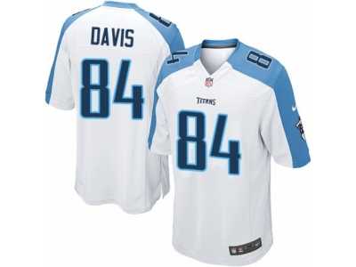 Men's Nike Tennessee Titans #84 Corey Davis Limited White NFL Jersey