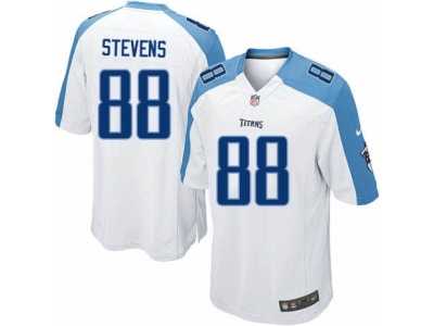 Men's Nike Tennessee Titans #88 Craig Stevens Limited White NFL Jersey