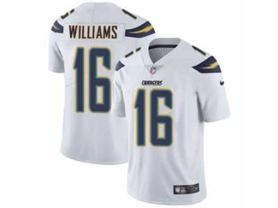 Men's Nike Los Angeles Chargers #16 Tyrell Williams Vapor Untouchable Limited White NFL Jersey