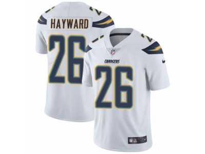 Men's Nike Los Angeles Chargers #26 Casey Hayward Vapor Untouchable Limited White NFL Jersey