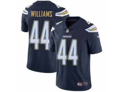 Men's Nike Los Angeles Chargers #44 Andre Williams Vapor Untouchable Limited Navy Blue Team Color NFL Jersey