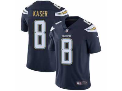 Men's Nike Los Angeles Chargers #8 Drew Kaser Vapor Untouchable Limited Navy Blue Team Color NFL Jersey