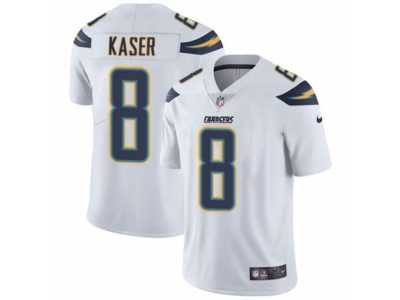 Men's Nike Los Angeles Chargers #8 Drew Kaser Vapor Untouchable Limited White NFL Jersey