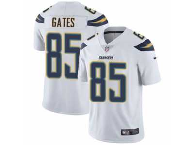 Men's Nike Los Angeles Chargers #85 Antonio Gates Vapor Untouchable Limited White NFL Jersey