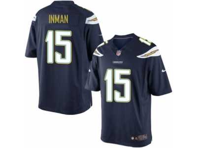 Men's Nike San Diego Chargers #15 Dontrelle Inman Limited Navy Blue Team Color NFL Jersey