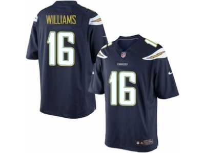 Men's Nike San Diego Chargers #16 Tyrell Williams Limited Navy Blue Team Color NFL Jersey