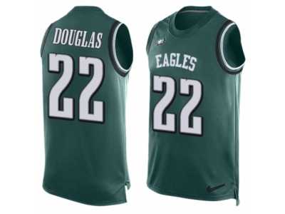 Men's Nike Philadelphia Eagles #22 Rasul Douglas Limited Midnight Green Player Name & Number Tank Top NFL Jersey