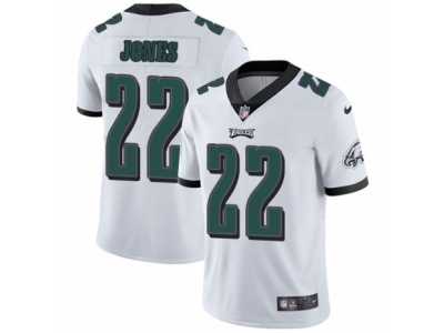 Men's Nike Philadelphia Eagles #22 Sidney Jones Vapor Untouchable Limited White NFL Jersey
