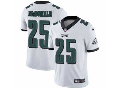 Men's Nike Philadelphia Eagles #25 Tommy McDonald Vapor Untouchable Limited White NFL Jersey