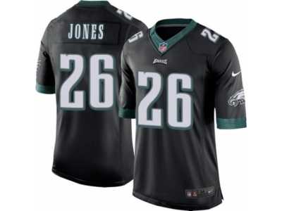 Men's Nike Philadelphia Eagles #26 Sidney Jones Limited Black Alternate NFL Jersey