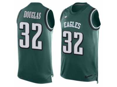 Men's Nike Philadelphia Eagles #32 Rasul Douglas Limited Midnight Green Player Name & Number Tank Top NFL Jers