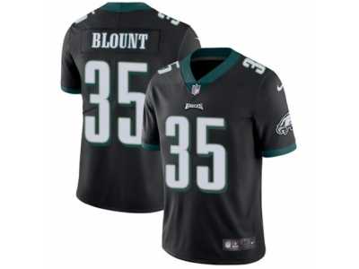 Men's Nike Philadelphia Eagles #35 LeGarrette Blount Black Alternate Vapor Untouchable Limited Player NFL Jersey